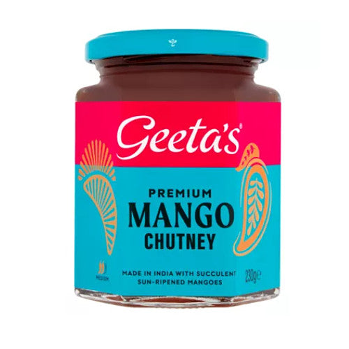 Geeta's Premium Tomato & Chilli Chutney 210g (pack of 6)