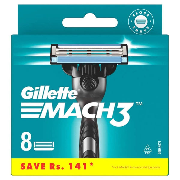 Gillette Mach 3 Razor (Pack of 8)