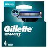 Gillette Mach3 Razor Refills for Men (Pack of 1)