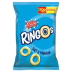 Golden Wonder Ringos Salt & Vinegar 25g (Pack of 24)