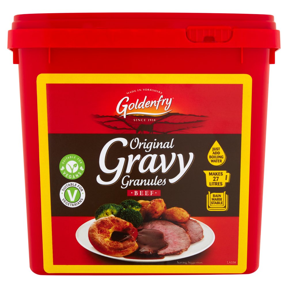 Goldenfry Original Gravy Granules Beef 2kg (Pack of 1)
