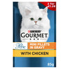 Gourmet Perle Mini Fillets in Gravy with Chicken 85g (Pack of 26)