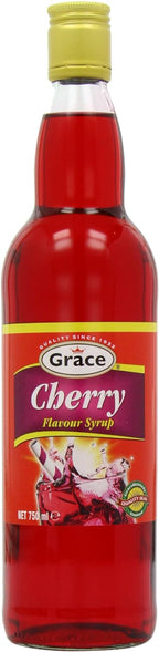 Grace Cherry Syrup 750 ml ( pack of 6 )