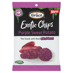 Grace Exotic Chips Purple Sweet Potato 75g ( pack of 8 )