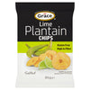 Grace Lime Plantain Chips 85g (Pack of 9)