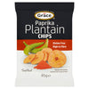 Grace Paprika Plantain Chips 85g (Pack of 9)