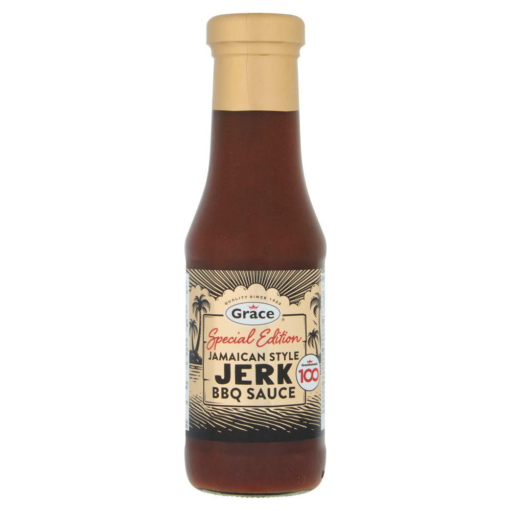 Grace Special Edition Jamaican Style Jerk BBQ Sauce 375g (Pack of 6)