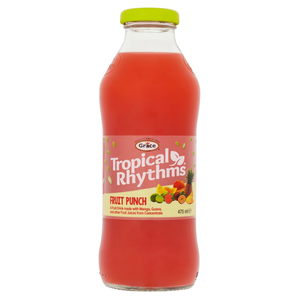 Grace Tropical Rhythms Fruit Punch 475ml (Pack of 12)