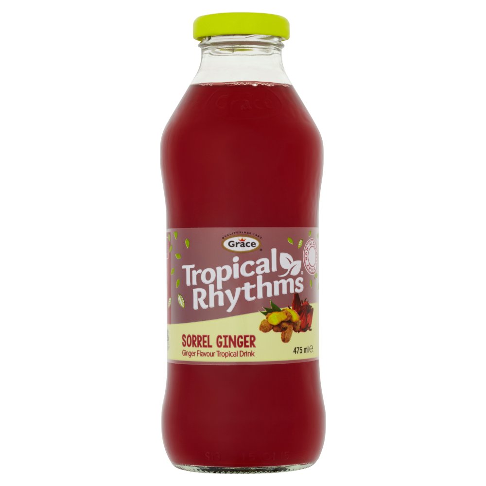 Grace Tropical Rhythms Sorrel Ginger 475ml (Pack of 12)
