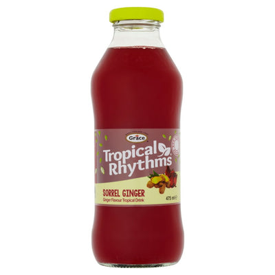 Grace Tropical Rhythms Sorrel Ginger 475ml (Pack of 12)
