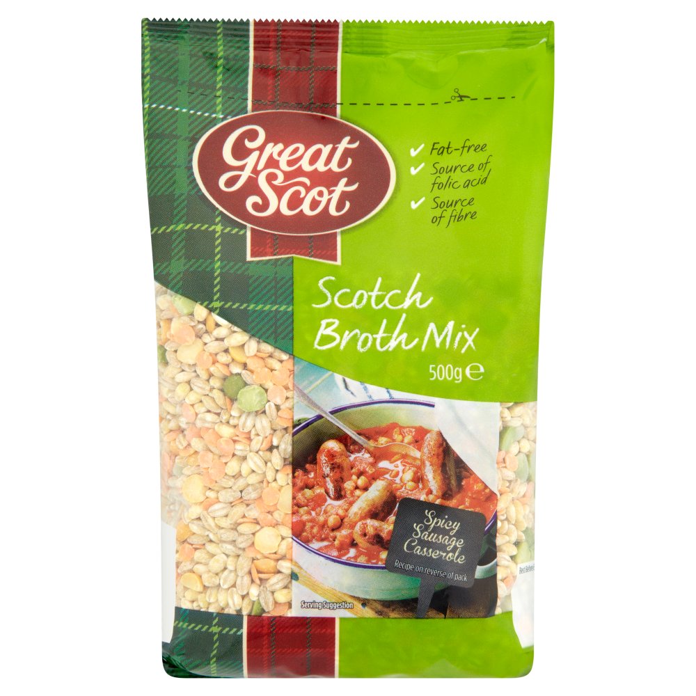 Great Scot Scotch Broth Mix 500g (Pack of 5)