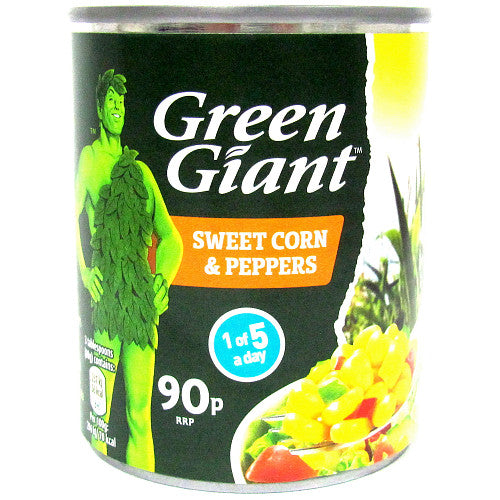 Green Giant Sweetcorn & Peppers 198g (Pack of 12)