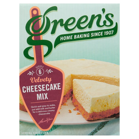 Green's Velvety Cheesecake Mix 259g (Pack of 6)