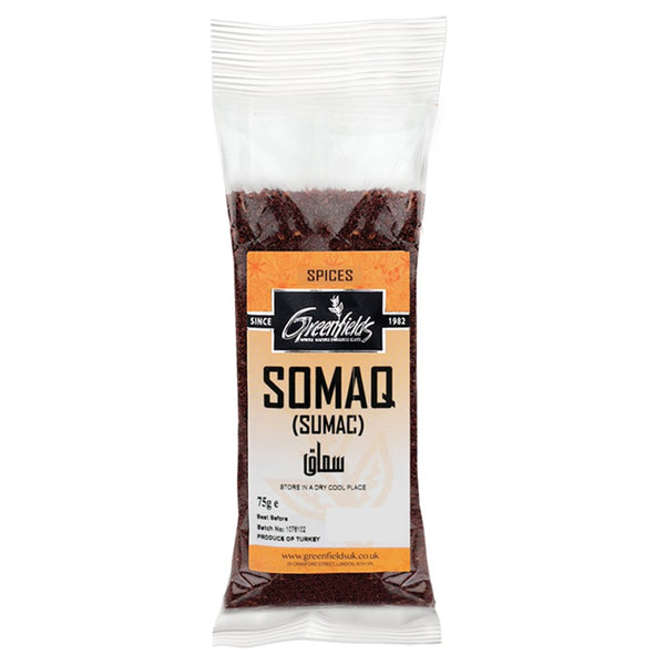 Greenfields Somaq (Sumac) Spices 75g (Pack of 12)
