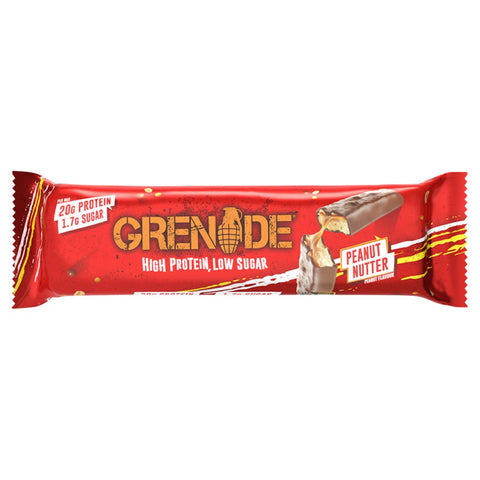 Grenade Peanut Nutter Peanut Flavour 60g (Pack of 12)