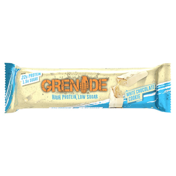 Grenade White Chocolate Cookie Flavour 60g (Pack of 12)
