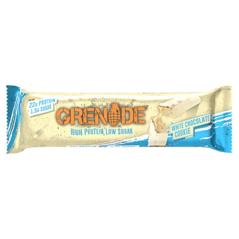 Grenade White Chocolate Cookie Flavour 60g (Pack of 12)