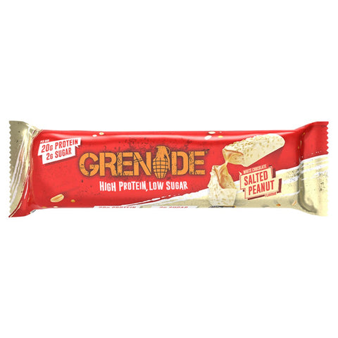 Grenade White Chocolate Salted Peanut Flavour 60g (Pack of 12)