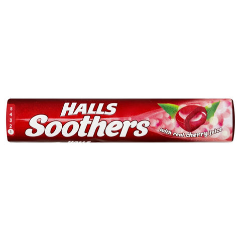 Halls Soothers Cherry Juice Sweets 45g (Pack of 120)