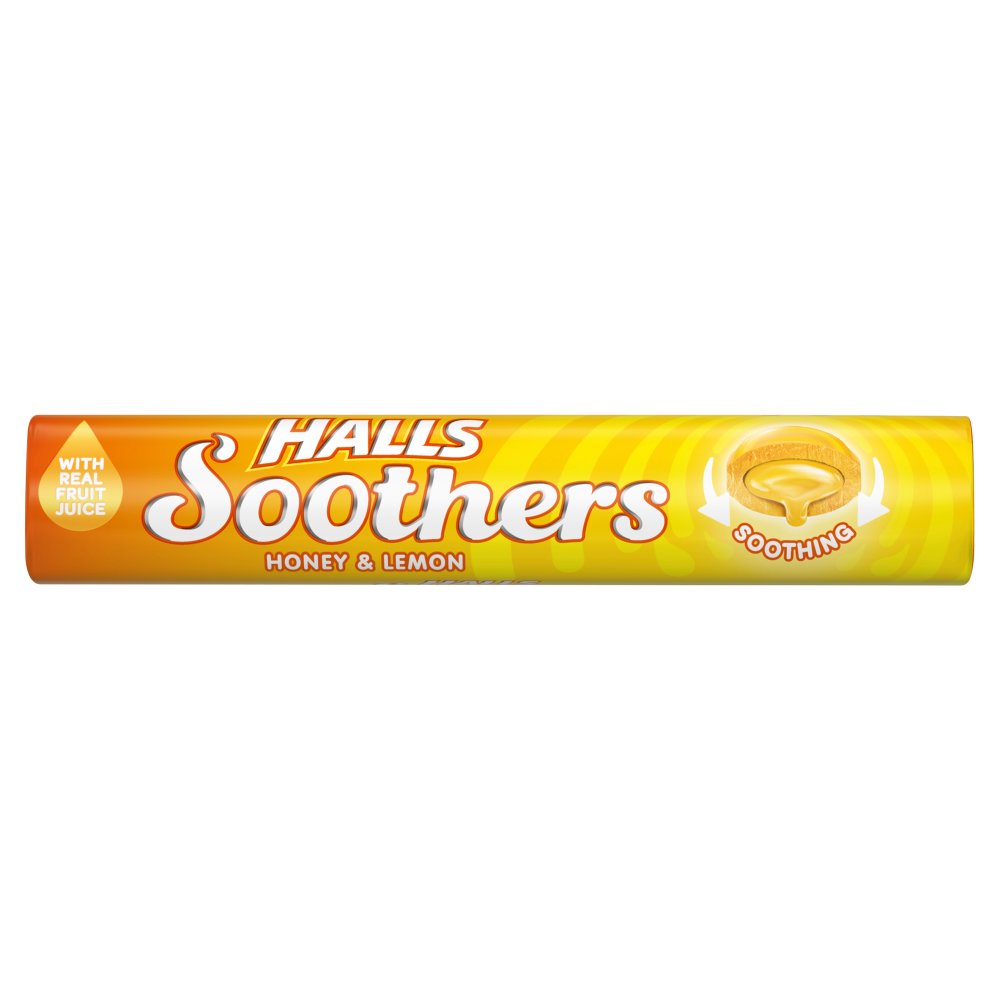 Halls Soothers Honey and Lemon 45g (Pack of 20)