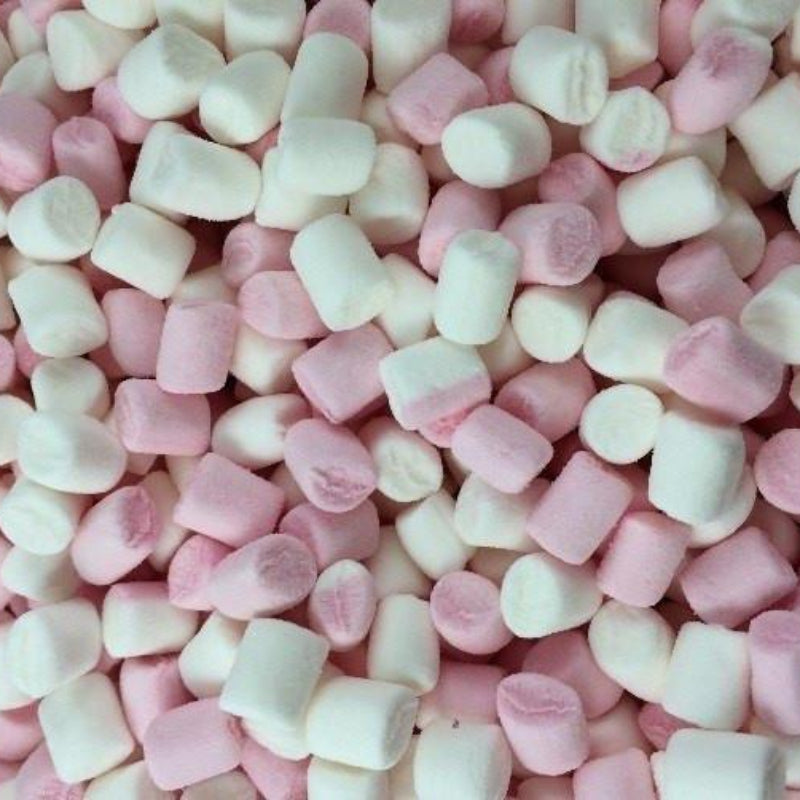 Haribo Chamallows Pink & White Mini Mallows 100g Bag