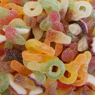 Haribo Tangfastics Drum 1kg (Pack of 1)