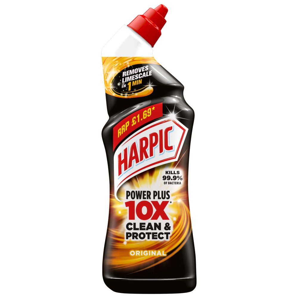 Harpic Power Plus 10X Clean & Protect Original (Pack of 6)
