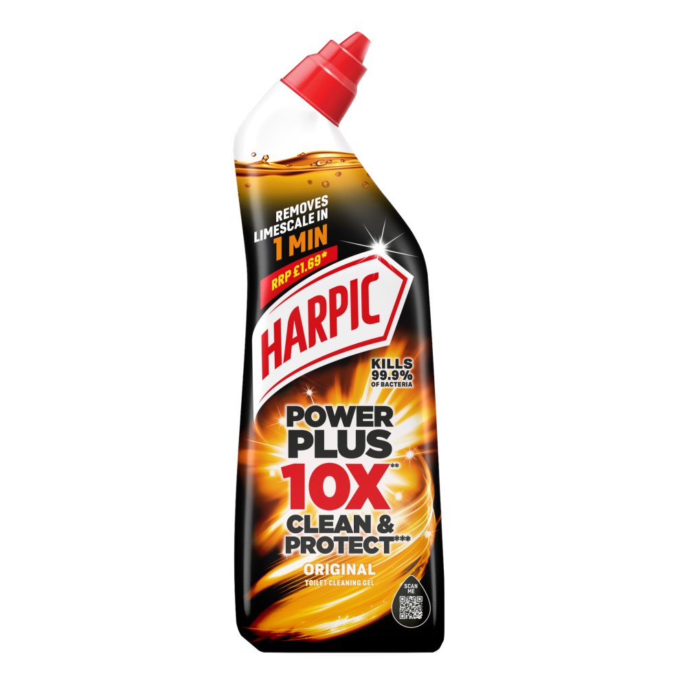 Harpic Power Plus 10X Clean & Protect Original (Pack of 6)