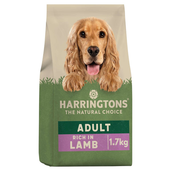 Harringtons Rich in Lamb & Rice Dry Adult Dog Food 1.7kg (Pack of 4)