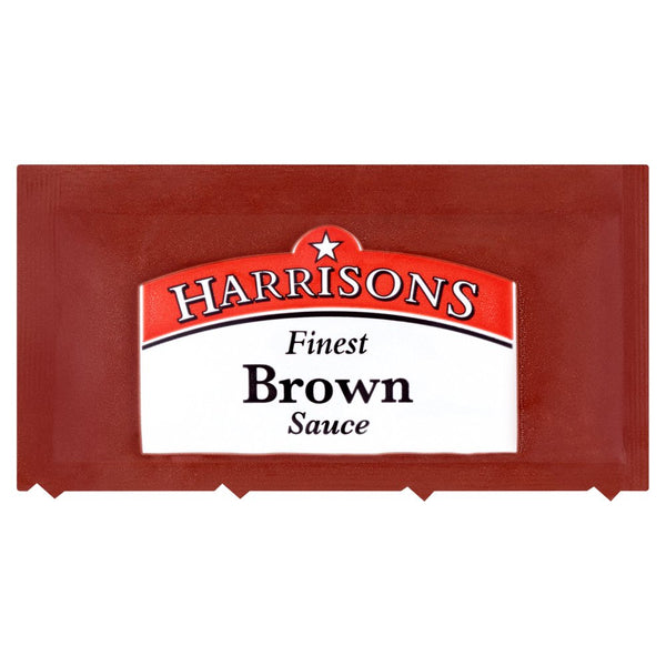Harrisons Finest Brown Sauce Sachets 2kg (Pack of 1)