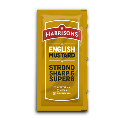 Harrisons Mustard Sachet 200x5g (1kg) (Pack of 1)