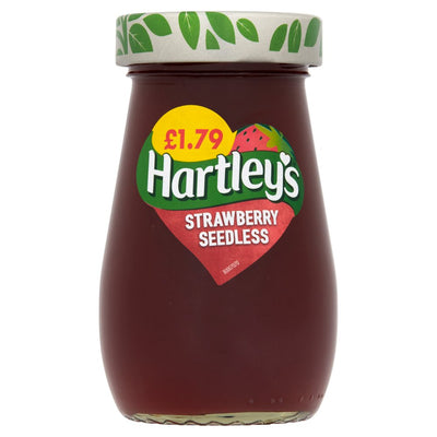 Hartley's Strawberry Seedless 300g (Pack of 6)