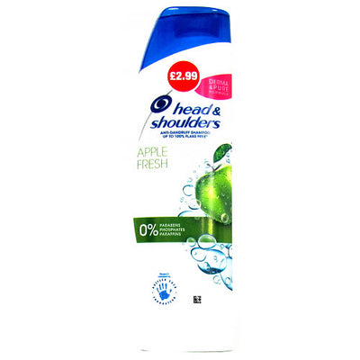 Head & Shoulders Apple Fresh 250ml (Pack of 6)