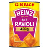 Heinz Beef Ravioli in a Juicy Tomato Sauce 400g (Pack of 6)
