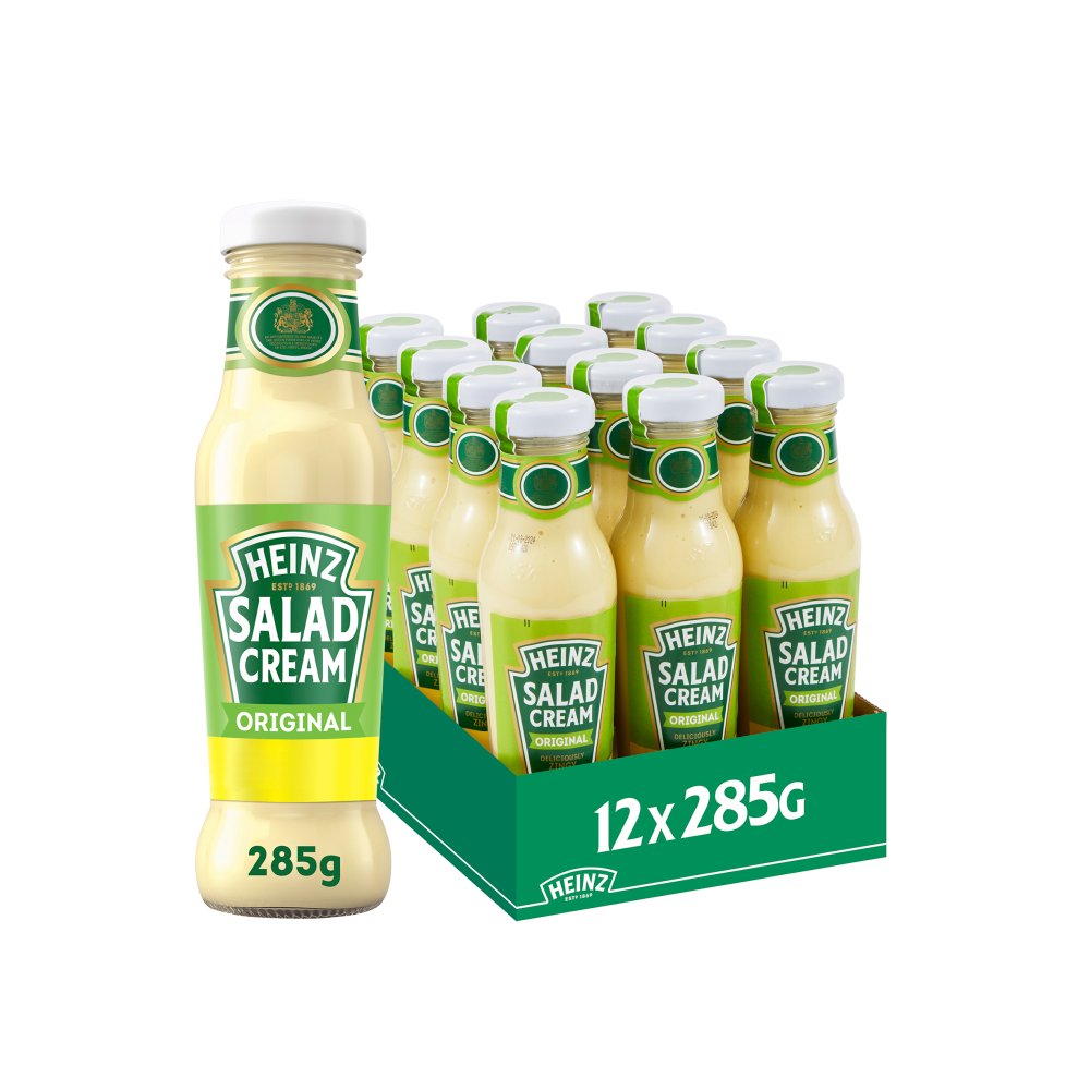 Heinz Salad Cream Original 285g (Pack of 12)