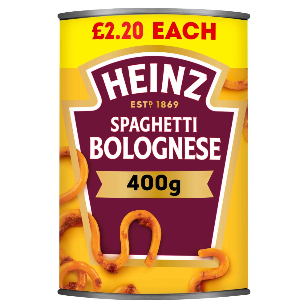 Heinz Spaghetti Bolognese 400g (Pack of 24)