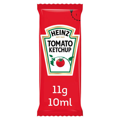 Heinz Tomato Ketchup Sachets 11g x 200 (Pack of 1)