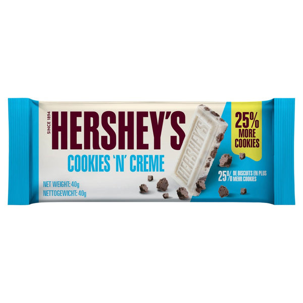 Hershey's Cookies 'n' Creme 40g (Pack of 24)