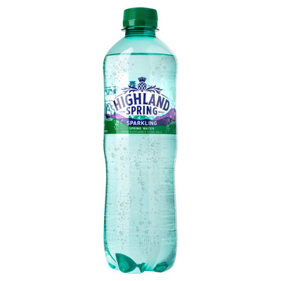 Highland Spring Sparkling Spring Water 500ml (Pack of 24)