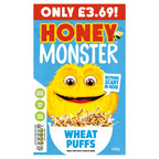 Honey Monster Wheat Puffs 520g (Pack of 6)