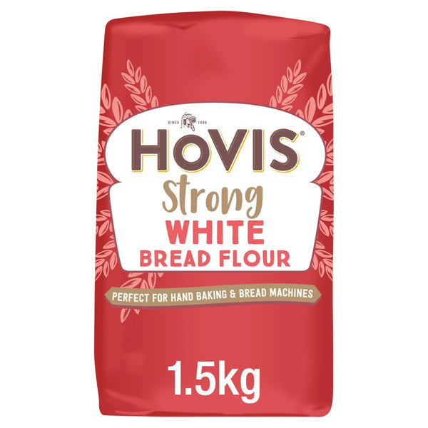 Hovis Strong White Bread Flour 1.5kg (Pack of 6)