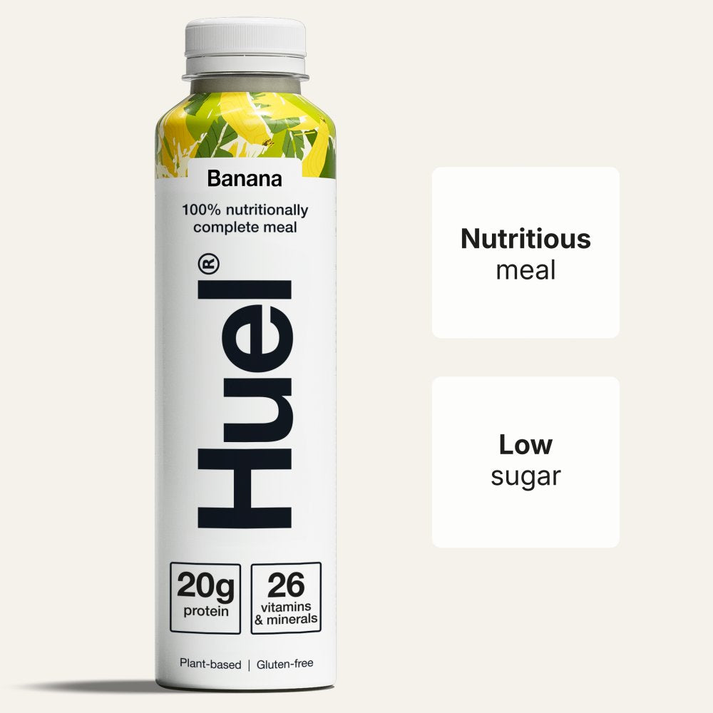 Huel Banana Flavour Ready-to-Drink Complete Meal 500ml (Pack of 1)