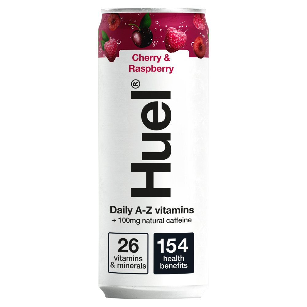 Huel Cherry & Raspberry Daily A-Z Vitamins 330ml (Pack of 12)