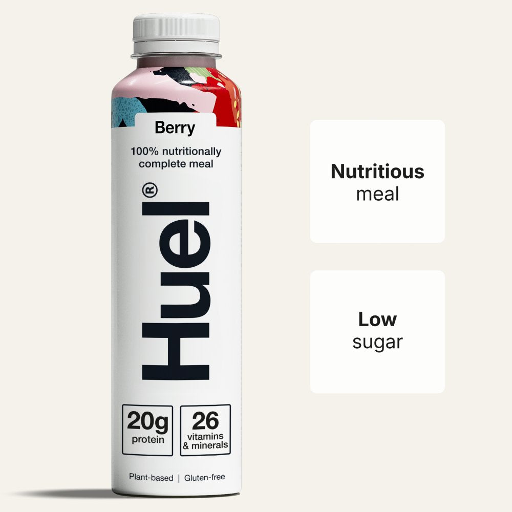 Huel Berry Flavour Ready-to-Drink Complete Meal 500ml (Pack of 1)