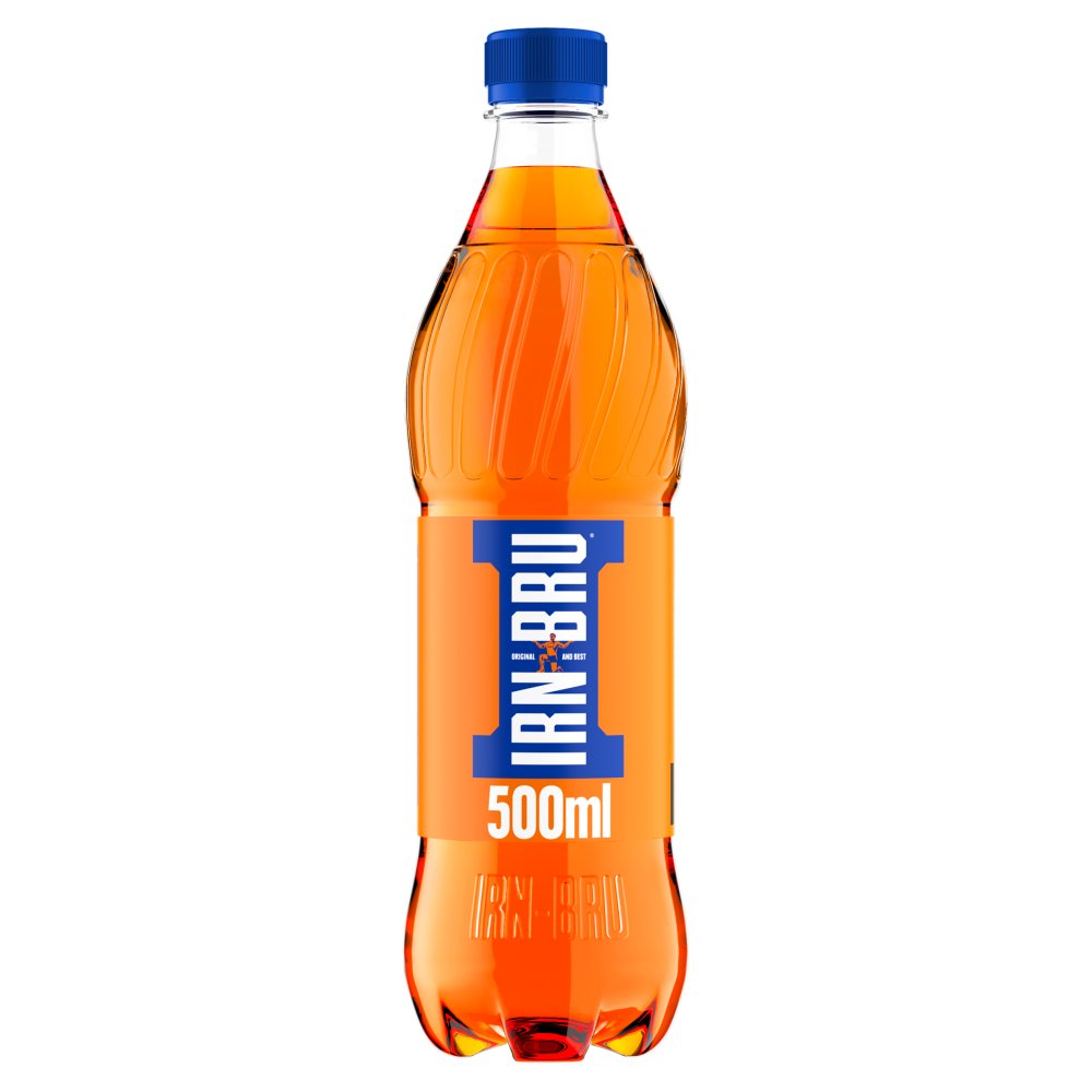 IRN-BRU Soft Drink 500ml Bottle 500ml (Pack of 12)