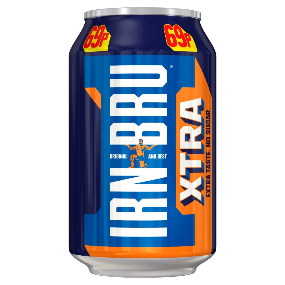 IRN-BRU Xtra 330ml (Pack of 24)