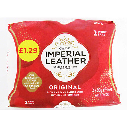 Imperial Leather Soap Original 90g (Pack of 9)