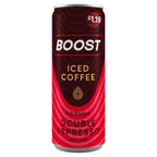 Boost Double Espresso with Milk Iced Coffee 250ml (Pack of 12)