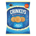 Jacob's Crinklys Salt & Vinegar Flavour 90g (Pack of 15)