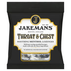 Jakemans Throat & Chest Soothing Menthol Lozenges 73g (Pack of 12)